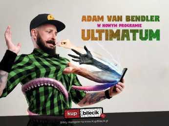 Legnica Wydarzenie Stand-up Adam Van Bendler z nowym programem "Ultimatum"