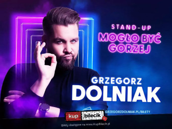 Jawor Wydarzenie Stand-up Grzegorz Dolniak stand-up "Mogło być gorzej"